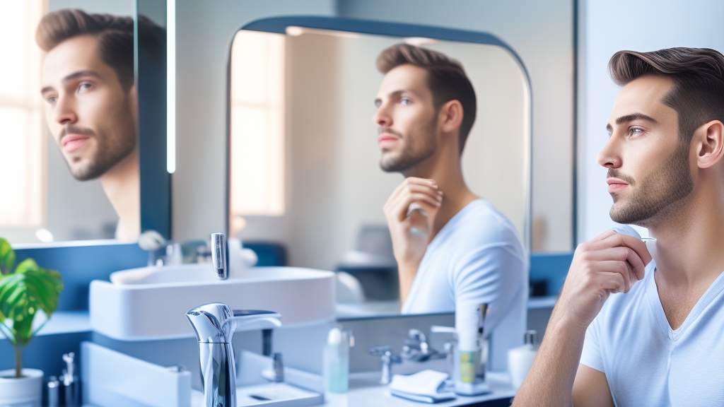 Férfi elektromos borotva ergonómia bemutatása